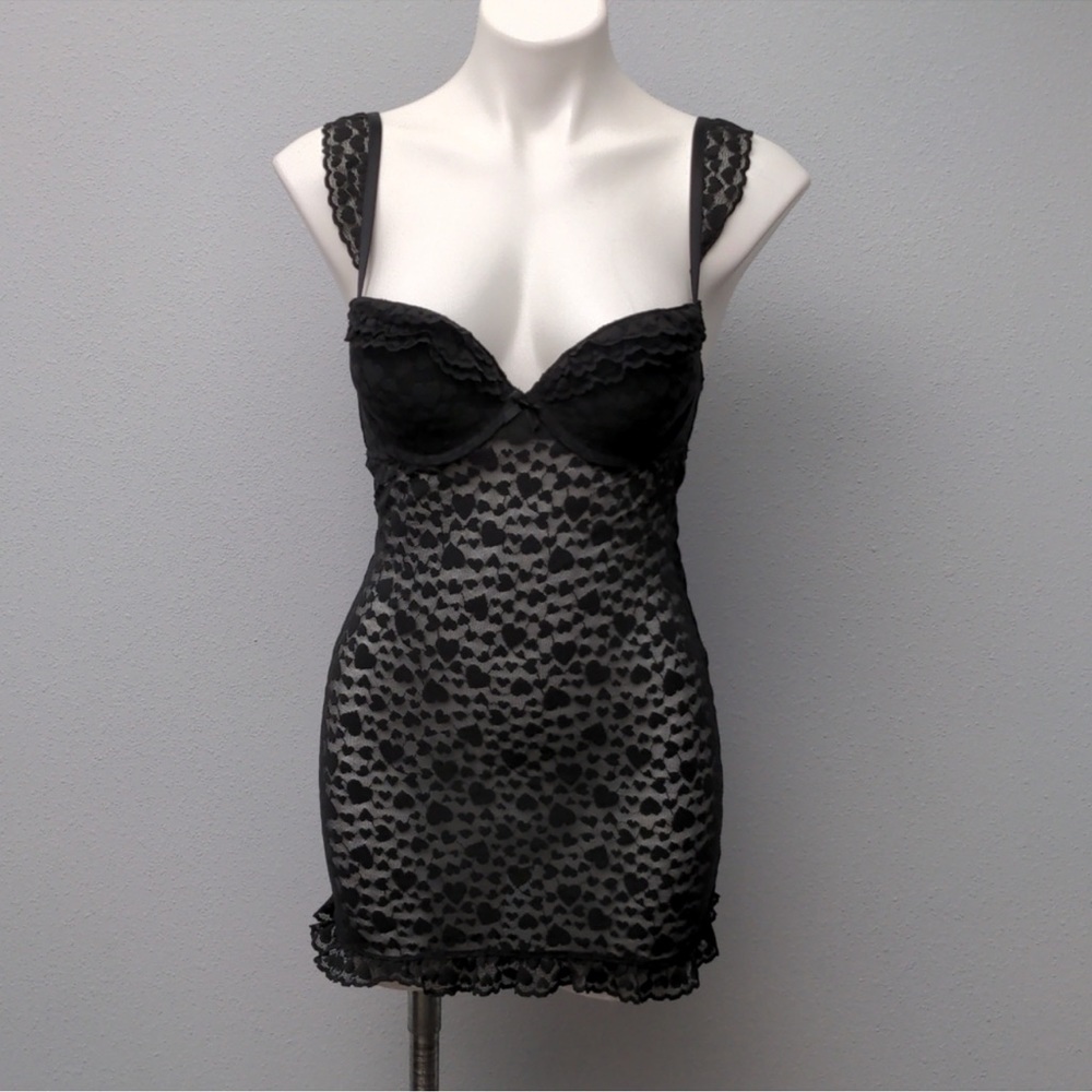 Victoria's Secret The Lacie Camisole Slip Black Size Small